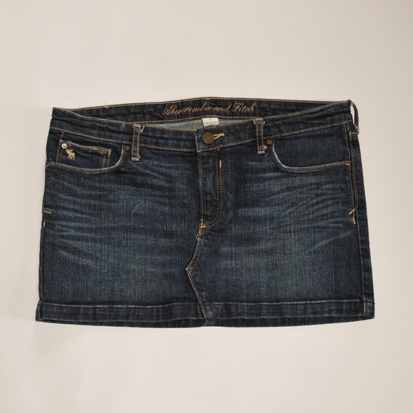 Abercrombie & Fitch Med wash Skirt Size 8 0309 - Picture 1 of 3